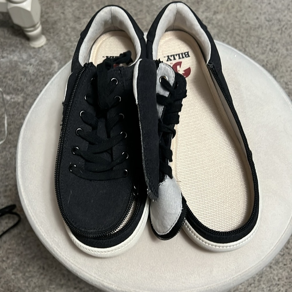 Like new Billy shoes! Black with zipper. US size 6 - Picture 2 of 2
